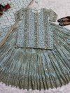 Tew Georgette Micro Silk Embroidery Designer Lehenga Choli Wholesalers In Surat
